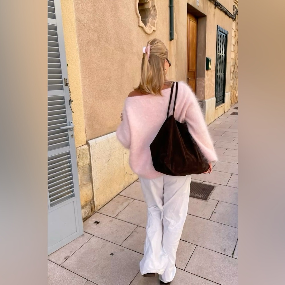 Vintage Apostrophe Angora Cardi